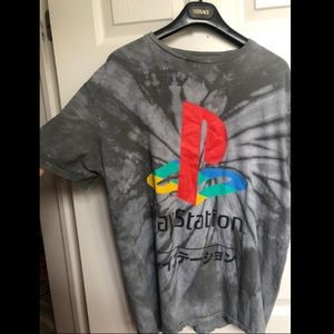 Vintage retro graphic t shirt oversized tie dye